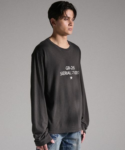 GRANCY(グランシー)の「【GRANCY】Unbasic Light Long Sleeve Tee / アンベーシックライトロングスリーブ Tシャツ(Tシャツ/カットソー・メンズ・チャコールグレー・M/S/L)」の12枚目の写真