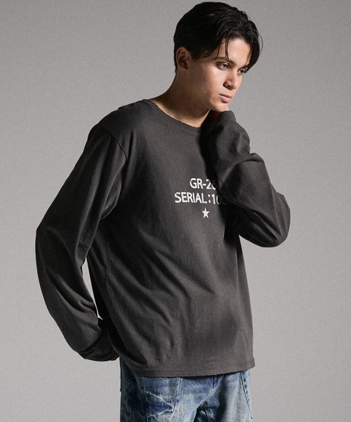 GRANCY(グランシー)の「【GRANCY】Unbasic Light Long Sleeve Tee / アンベーシックライトロングスリーブ Tシャツ(Tシャツ/カットソー・メンズ・チャコールグレー・M/S/L)」の14枚目の写真