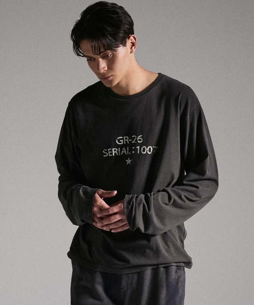 GRANCY(グランシー)の「【GRANCY】Unbasic Light Long Sleeve Tee / アンベーシックライトロングスリーブ Tシャツ(Tシャツ/カットソー・メンズ・チャコールグレー・M/S/L)」の20枚目の写真