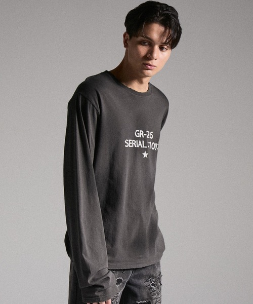 GRANCY(グランシー)の「【GRANCY】Unbasic Light Long Sleeve Tee / アンベーシックライトロングスリーブ Tシャツ(Tシャツ/カットソー・メンズ・チャコールグレー・M/S/L)」の21枚目の写真