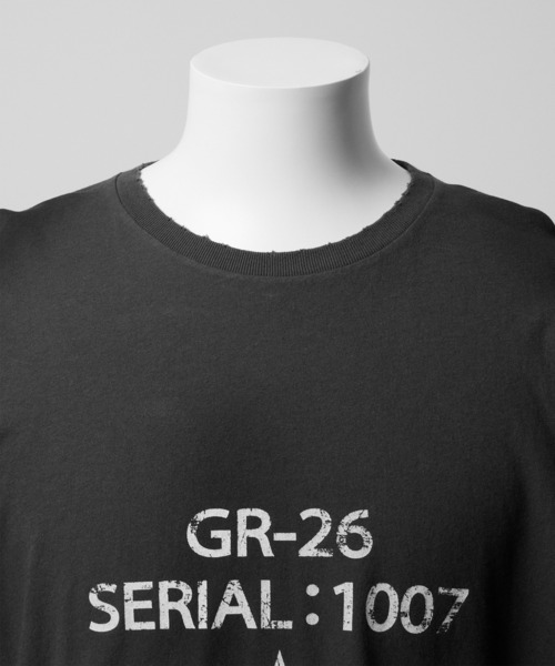 GRANCY(グランシー)の「【GRANCY】Unbasic Light Long Sleeve Tee / アンベーシックライトロングスリーブ Tシャツ(Tシャツ/カットソー・メンズ・チャコールグレー・M/S/L)」の2枚目の写真