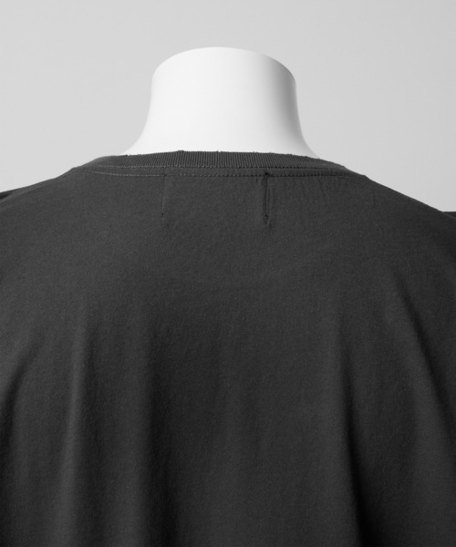 GRANCY(グランシー)の「【GRANCY】Unbasic Light Long Sleeve Tee / アンベーシックライトロングスリーブ Tシャツ(Tシャツ/カットソー・メンズ・チャコールグレー・M/S/L)」の3枚目の写真