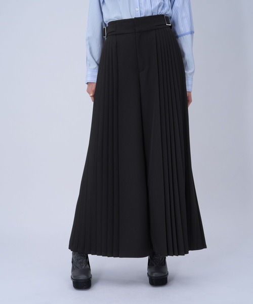 HARE（ハレ）の「サイドプリーツベルトパンツ(HARE)（スラックス・レディース・ホワイト/グレー/ブラック・FREE）」の17枚目の写真