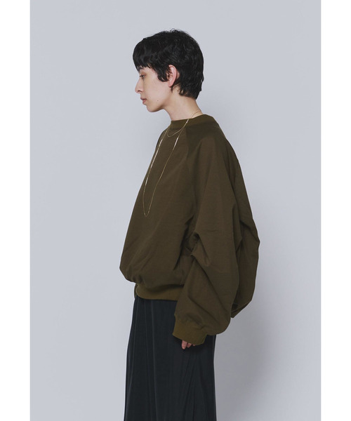 COGTHEBIGSMOKE（コグザビッグスモーク）の「＜COGTHEBIGSMOKE (コグ ザ ビッグ スモーク)＞“LEILA WIDE CUFF”スウェット（Tシャツ/カットソー・レディース・ライトグレー/その他14・1）」の6枚目の写真