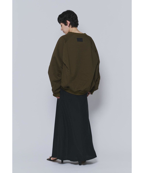 COGTHEBIGSMOKE（コグザビッグスモーク）の「＜COGTHEBIGSMOKE (コグ ザ ビッグ スモーク)＞“LEILA WIDE CUFF”スウェット（Tシャツ/カットソー・レディース・ライトグレー/その他14・1）」の9枚目の写真