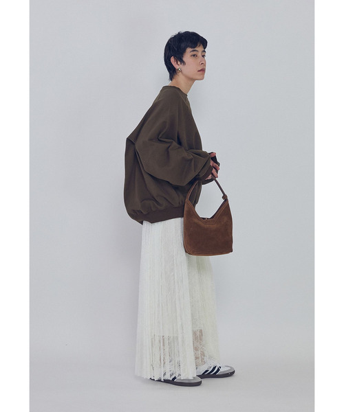 COGTHEBIGSMOKE（コグザビッグスモーク）の「＜COGTHEBIGSMOKE (コグ ザ ビッグ スモーク)＞“LEILA WIDE CUFF”スウェット（Tシャツ/カットソー・レディース・ライトグレー/その他14・1）」の11枚目の写真