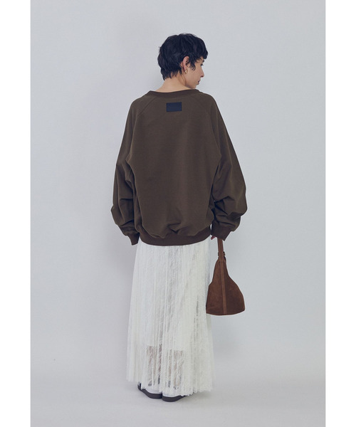 COGTHEBIGSMOKE（コグザビッグスモーク）の「＜COGTHEBIGSMOKE (コグ ザ ビッグ スモーク)＞“LEILA WIDE CUFF”スウェット（Tシャツ/カットソー・レディース・ライトグレー/その他14・1）」の12枚目の写真