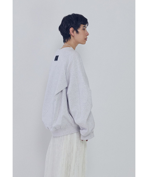 COGTHEBIGSMOKE（コグザビッグスモーク）の「＜COGTHEBIGSMOKE (コグ ザ ビッグ スモーク)＞“LEILA WIDE CUFF”スウェット（Tシャツ/カットソー・レディース・ライトグレー/その他14・1）」の15枚目の写真