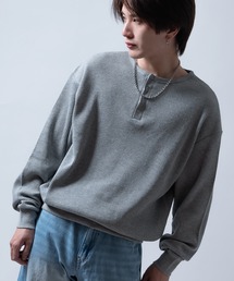 improves（インプローブス）の「ワッフル ヘンリーネック ロンT（Tシャツ/カットソー）」