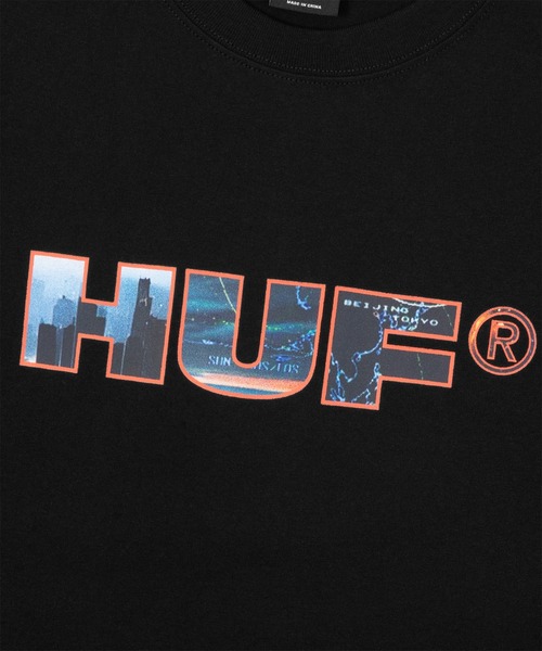 HUF（ハフ）の「FLIGHT PATH TEE（Tシャツ/カットソー・メンズ・ホワイト/ブラック・S/M/L/XL/XXL）」の15枚目の写真