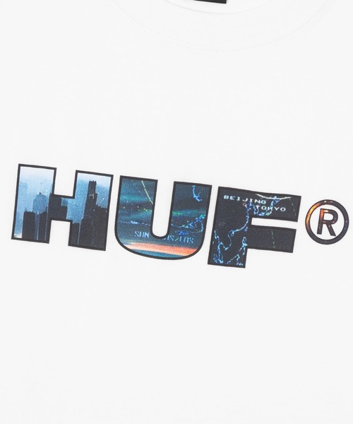 HUF（ハフ）の「FLIGHT PATH TEE（Tシャツ/カットソー・メンズ・ホワイト/ブラック・S/M/L/XL/XXL）」の13枚目の写真