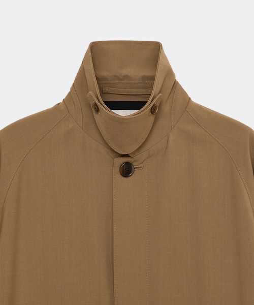 markaware(マーカウェア)の「【MARKAWARE】SERVICE JACKET(3/72アルゼンチンウールトロピカルサバイバルクロス / サービスジャケット)(ブルゾン・メンズ・ベージュ/ブラック・2/3)」の6枚目の写真