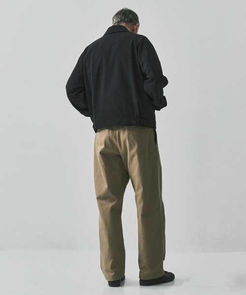markaware(マーカウェア)の「【MARKAWARE/マーカウェア】SERVICE JACKET(3/72アルゼンチンウールトロピカルサバイバルクロス / サービスジャケット)(ブルゾン・メンズ・ベージュ/ブラック・2/3)」の17枚目の写真