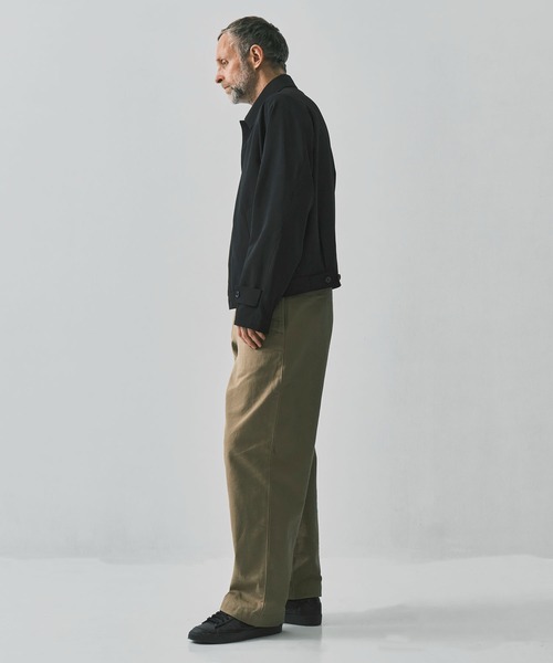 markaware(マーカウェア)の「【MARKAWARE/マーカウェア】SERVICE JACKET(3/72アルゼンチンウールトロピカルサバイバルクロス / サービスジャケット)(ブルゾン・メンズ・ベージュ/ブラック・2/3)」の18枚目の写真