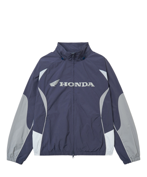 Nylon 2Way Track Windbreaker Vintage Navy（ナイロンジャケット