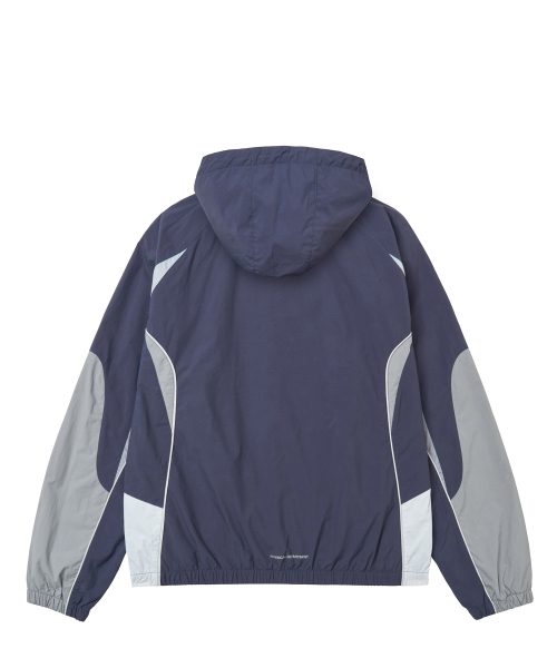 Nylon 2Way Track Windbreaker Vintage Navy（ナイロンジャケット