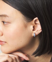 green label relaxing | メタルフレーム マーブル イヤリング(イヤリング)