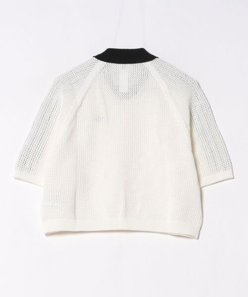 セール】adidas アディダス W KNIT CROCHET SS POLO ショートスリーブ
