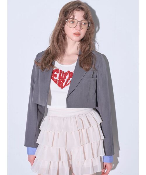 RESEXXY（リゼクシー）の「フリルショートパンツ【セットアップ着用可能】（その他パンツ・レディース・ピンク/ブラック/アイボリー・FREE）」の17枚目の写真