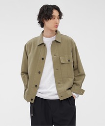 MHL.（エムエイチエル）の「BELGIAN LINEN COTTON PLAINWEAV（ブルゾン）」