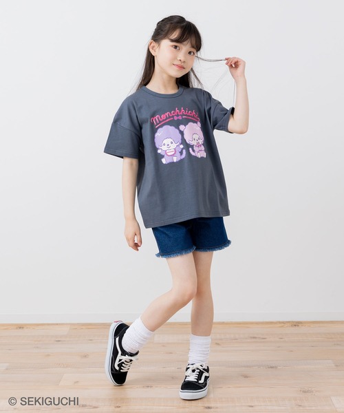 chil2(チルツー)の「〈モンチッチ〉半袖Tシャツ(Tシャツ/カットソー・キッズ・ブラウン/ベージュ/チャコールグレー/ピンク・120cm/80cm/90cm/110cm/100cm/130cm)」の18枚目の写真