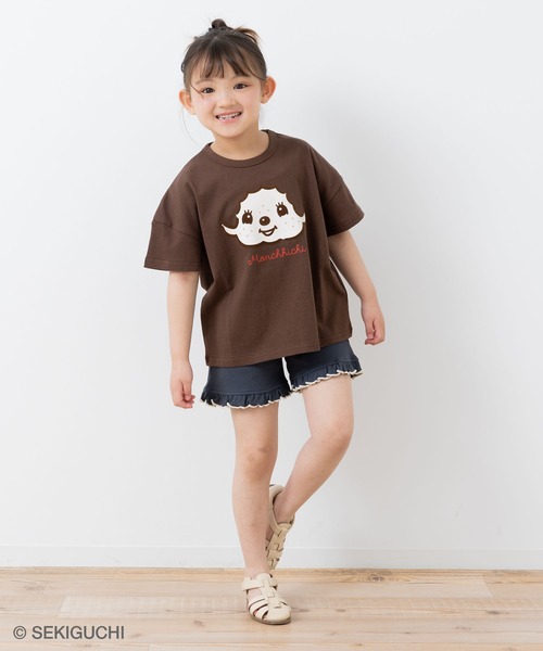 chil2(チルツー)の「〈モンチッチ〉半袖Tシャツ(Tシャツ/カットソー・キッズ・ブラウン/ベージュ/チャコールグレー/ピンク・120cm/80cm/90cm/110cm/100cm/130cm)」の21枚目の写真