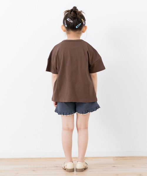 chil2(チルツー)の「〈モンチッチ〉半袖Tシャツ(Tシャツ/カットソー・キッズ・ブラウン/ベージュ/チャコールグレー/ピンク・120cm/80cm/90cm/110cm/100cm/130cm)」の22枚目の写真