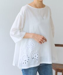 BEARDSLEY ビアズリー　ふんわりコットン　ブラウス BEARDSLEY（ビアズリー） ブラウス シャツ シャツTシャツ レディース