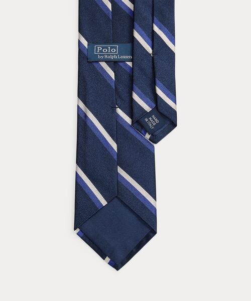 POLO RALPH LAUREN（ポロ ラルフ ローレン）の「ストライプド シルク ネクタイ（ネクタイ・メンズ・ブルー・ONE）」の2枚目の写真