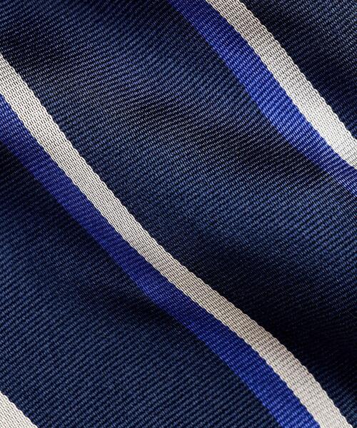POLO RALPH LAUREN（ポロ ラルフ ローレン）の「ストライプド シルク ネクタイ（ネクタイ・メンズ・ブルー・ONE）」の3枚目の写真