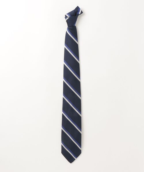 POLO RALPH LAUREN（ポロ ラルフ ローレン）の「ストライプド シルク ネクタイ（ネクタイ・メンズ・ブルー・ONE）」の5枚目の写真