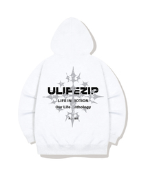 ULIFEZIP（ユーライフジー）の「クラッシュオーバーサイズフードパーカー5カラー[ULZI_2003]（パーカー）」