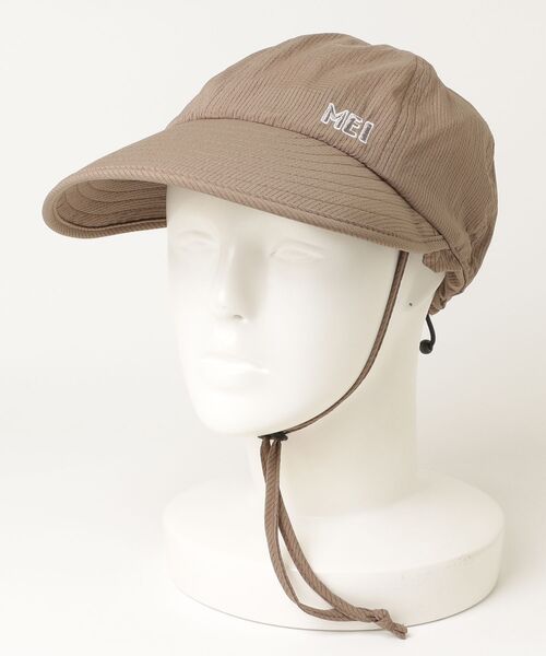 MEI（メイ）の「【MEI/メイ】 MEI DOT-AIR DOUBLE BRIM CAP / ドットエア ダブル ブリム キャップ（キャップ・メンズ・ベージュ/ブラック・FREE）」の13枚目の写真