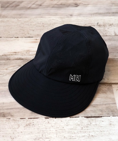 MEI（メイ）の「【MEI/メイ】 MEI DOT-AIR DOUBLE BRIM CAP / ドットエア ダブル ブリム キャップ（キャップ・メンズ・ベージュ/ブラック・FREE）」の8枚目の写真