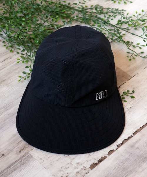 MEI（メイ）の「【MEI/メイ】 MEI DOT-AIR DOUBLE BRIM CAP / ドットエア ダブル ブリム キャップ（キャップ・メンズ・ベージュ/ブラック・FREE）」の6枚目の写真