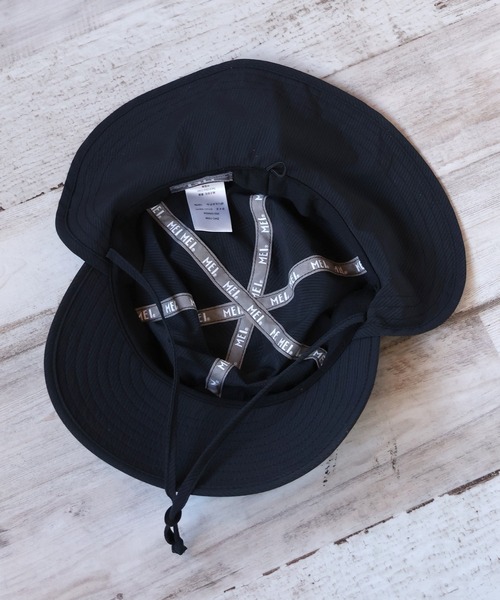MEI（メイ）の「【MEI/メイ】 MEI DOT-AIR DOUBLE BRIM CAP / ドットエア ダブル ブリム キャップ（キャップ・メンズ・ベージュ/ブラック・FREE）」の18枚目の写真
