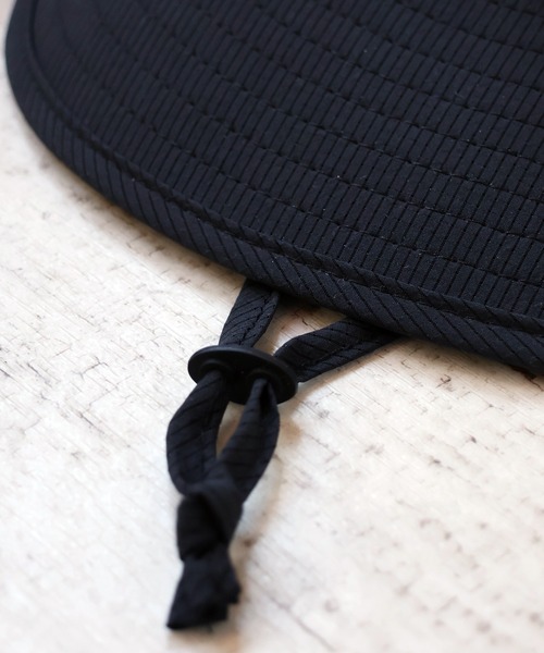 MEI（メイ）の「【MEI/メイ】 MEI DOT-AIR DOUBLE BRIM CAP / ドットエア ダブル ブリム キャップ（キャップ・メンズ・ベージュ/ブラック・FREE）」の17枚目の写真