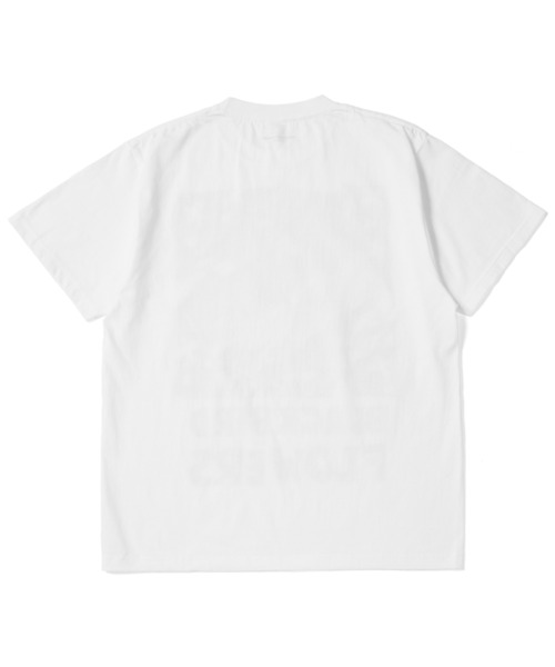 tiny corner gallery（タイニーコーナーギャラリー）の「BLACKBIRD FLOWERS × ZOZOSTUDIO Tシャツ「Paper Cutting」ver（Tシャツ/カットソー・メンズ・ホワイト・SMALL/MEDIUM/LARGE/X-LARGE/XX-LARGE）」の3枚目の写真