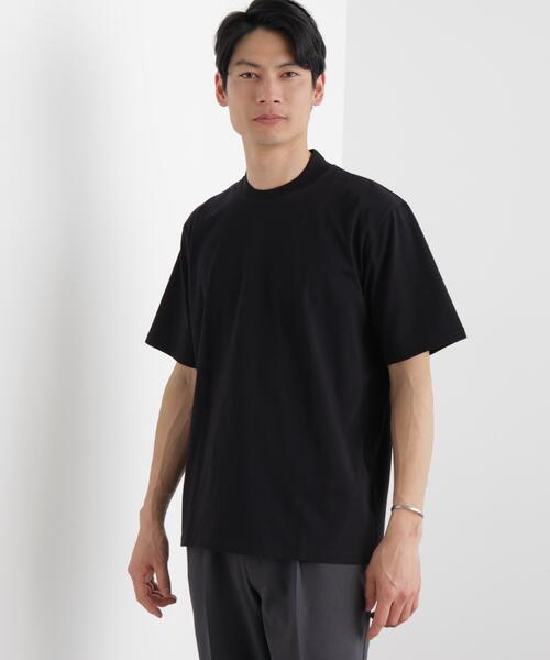 NANO universe(ナノユニバース)の「ジャケT(R) クルーネック 半袖(Tシャツ/カットソー・メンズ・サックスブルー/ブラック/ホワイト・L/M/S/XL)」の7枚目の写真