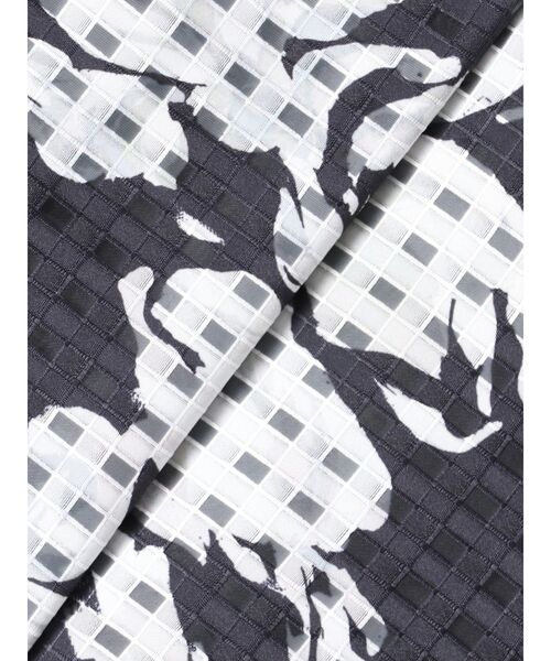 MERCURYDUO（マーキュリーデュオ）の「アートフラワーバックレースアップフレアスカート（スカート・レディース・ライトブルー/オフホワイト/ネイビー・MEDIUM/SMALL）」の10枚目の写真