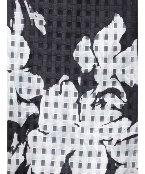 MERCURYDUO（マーキュリーデュオ）の「アートフラワーバックレースアップフレアスカート（スカート・レディース・ライトブルー/オフホワイト/ネイビー・MEDIUM/SMALL）」の14枚目の写真