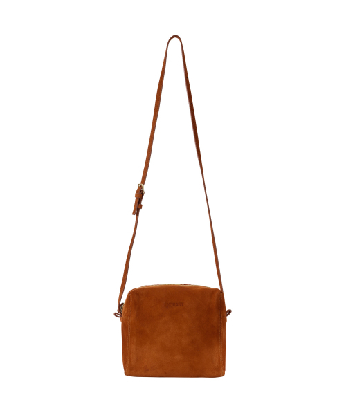 NOHANT(ノアン)の「SUEDE PICNIC BAG CAMEL(メッセンジャーバッグ・メンズ・キャメル・FREE)」の6枚目の写真