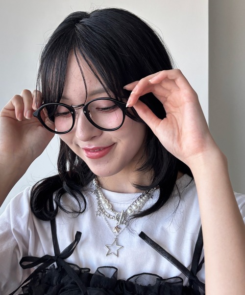 kutir（クティール）の「kutirlune／３連スターネックレス（ネックレス・レディース・シルバー・FREE）」の6枚目の写真