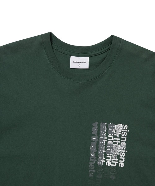 thisisneverthat(ディスイズネバーザット)の「Multiple Tee(Tシャツ/カットソー・メンズ・グリーン/ロイヤルブルー・L/M/S/XL)」の3枚目の写真