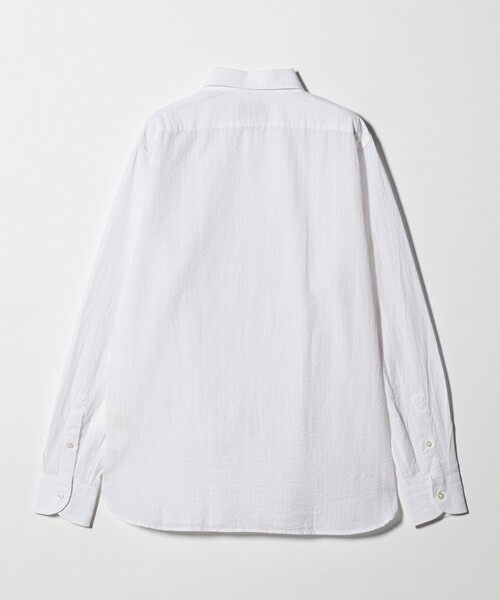 UNITED ARROWS(ユナイテッドアローズ)の「<GUY ROVER>シアサッカー ワンピースカラー シャツ(シャツ/ブラウス・メンズ・ホワイト・L/M/S)」の7枚目の写真