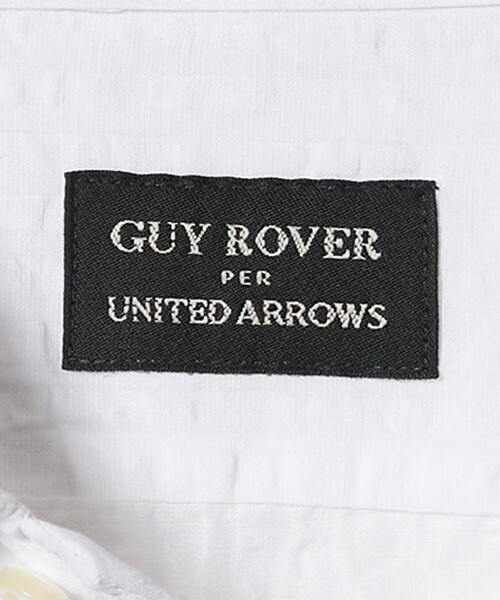 UNITED ARROWS(ユナイテッドアローズ)の「<GUY ROVER>シアサッカー ワンピースカラー シャツ(シャツ/ブラウス・メンズ・ホワイト・L/M/S)」の3枚目の写真