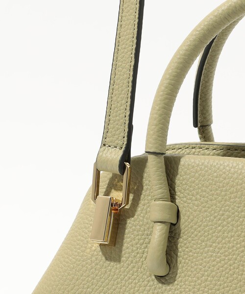 TOMORROWLAND （トゥモローランド）の「【一部別注】PUNTI. WALTZ ハンドバッグ（ハンドバッグ・レディース・グリーン/ライトベージュ/ライトブルー・FREE）」の13枚目の写真