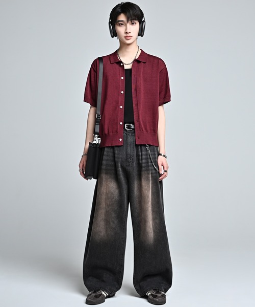 ADRER(アドラー)の「ADRER The Shoulder Bag Ver.2 / ADRER ザ ショルダーバッグ Ver.2(ショルダーバッグ・メンズ・ブラック/グレー・FREE)」の7枚目の写真