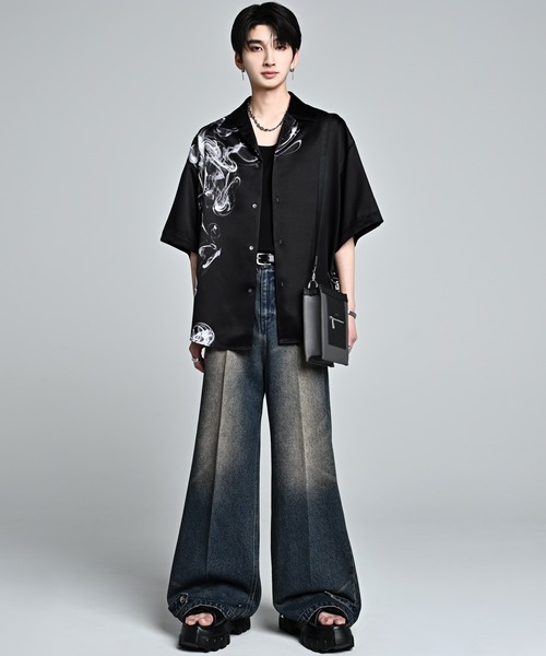 ADRER(アドラー)の「ADRER The Shoulder Bag Ver.2 / ADRER ザ ショルダーバッグ Ver.2(ショルダーバッグ・メンズ・ブラック/グレー・FREE)」の6枚目の写真