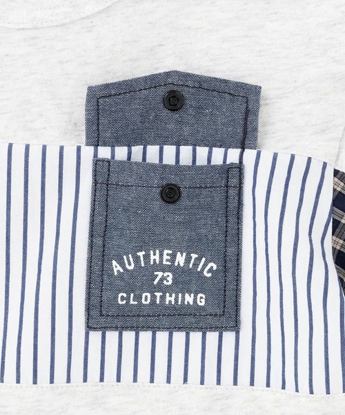 KP BOY（ケーピーボーイ）の「半袖Tシャツ（Tシャツ/カットソー・キッズ・オートミール/ネイビー・100cm/110cm/130cm/140cm/150cm/160cm/120cm）」の6枚目の写真